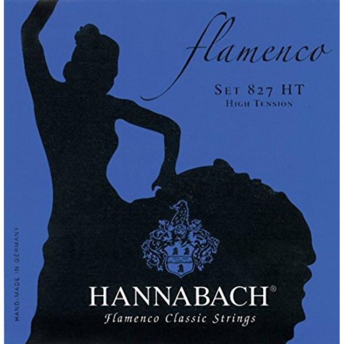 CUERDA 2ª HANNABACH AZUL FLAMENCO 8272-HT